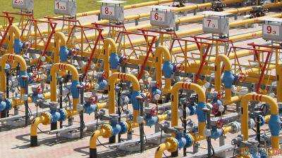 Украина увеличила запасы газа в ПХГ до 8,32 млрд куб. м