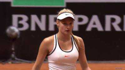 Украинка Д.Ястремська выиграла первый матч в карьере на турнирах WTA