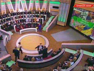 Польского журналиста избили в прямом эфире росТВ. Видео