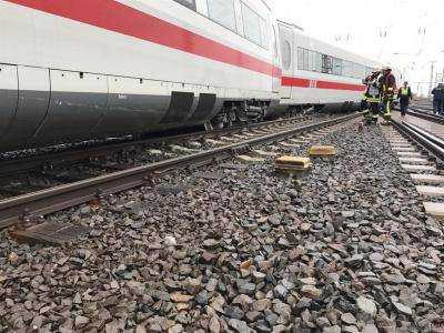 В Дортмунде с рельсов сошел поезд