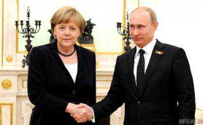 В Сочи начались переговоры В.Путина и А.Меркель