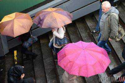 На западе Украины сегодня пройдут сильные дожди