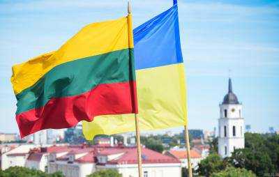 Литва в эфире Евровидения: Слава Украине!