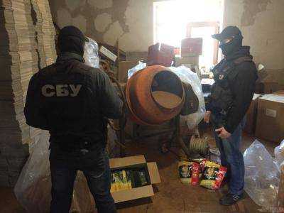 Сотрудники СБУ прекратили масштабное производство контрафактного кофе