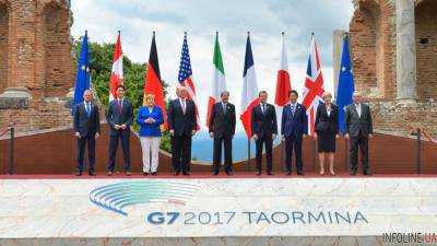 Д.Трамп опоздал на общее фото лидеров G7 из-за нежелания идти пешком