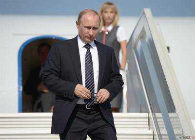 Президент России Владимир Путин  прибыл с рабочим визитом во Францию