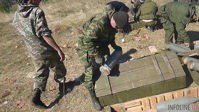 Двое боевиков получили ранения во время разгрузки боеприпасов