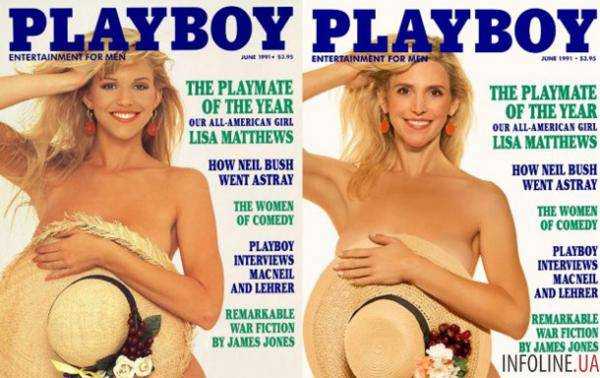 Playboy переснял обложки с моделями через 30 лет.Фото