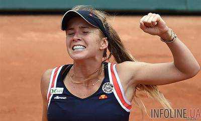 Украина Э.Свитолина обновила национальный рекорд в рейтинге WTA