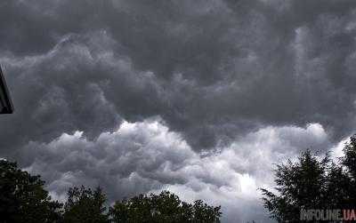 В Днепропетровской обл. объявлено штормовое предупреждение