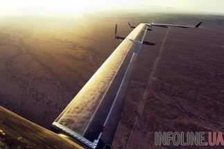 Facebook провел успешное испытание дрона на солнечной батарее