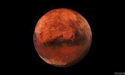NASA показало лавовый водопад на Марсе