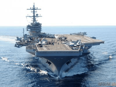 Авианосец США "Джордж Буш" прибыл к берегам Израиля