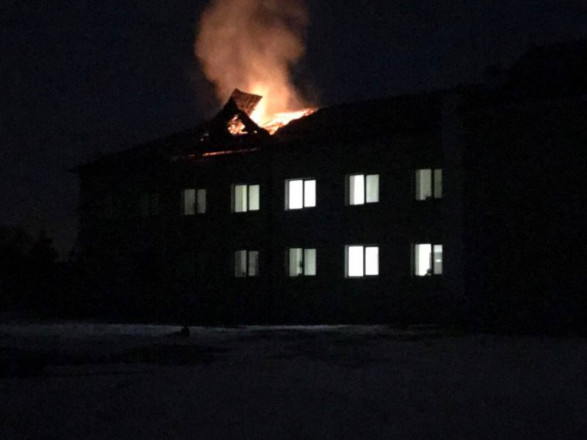 россияне попали по больнице в Харьковской области
