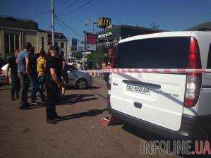 У столичного вокзала произошла стрельба, трое раненых