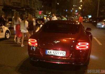 Суд арестовал Bentley Шуфрича-младшего