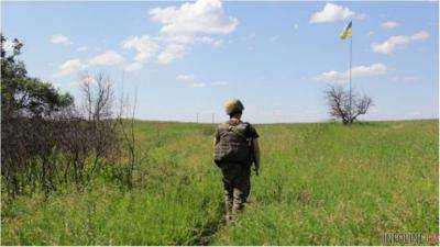 На Донбассе за сутки погиб один украинский боец