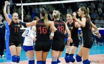 Сборная Украины уступила во второй игре на ЧЕ по женскому волейболу