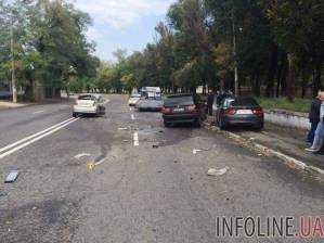 В ДТП с участием полицейских в Днепре погиб человек