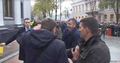 Парасюк под Радой подрался с Гелетеем. Скандальное видео