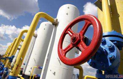 Объем газа в подземных хранилищах Украины увеличился до 16,950 млрд куб. м
