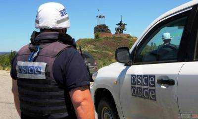 На Донбассе боевики угрожали представителям ОБСЕ пулеметом