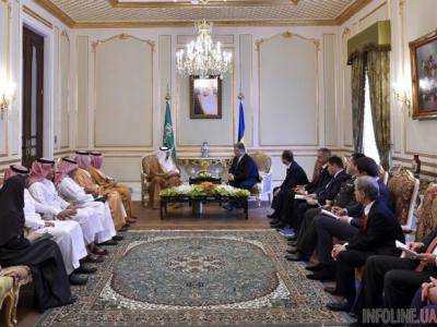 Порошенко пригласил саудовские компании принять участие в приватизации в Украине