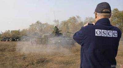 Миссия ОБСЕ зафиксировала тяжелое вооружение на территории ОРДЛО