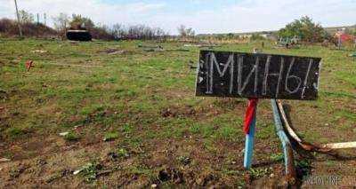 ОБСЕ впервые увидела предупредительные знаки о минах на Донбассе