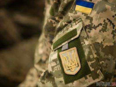 За прошедшие сутки в результате боевых действий в зоне АТО один военный получил травмы