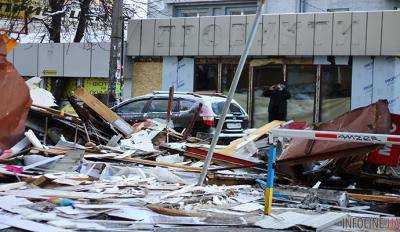 В Киеве снова разгромили МАФы на рынке