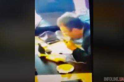 Видео со скрытой камеры обеда нардепа Геращенко.Видео