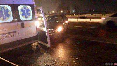 Во Львове произошло ДТП с участием скорой помощи