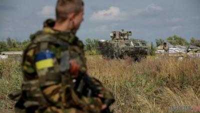 В АТО получил ранения один украинский военный