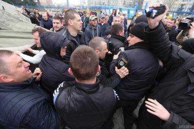 Час расплаты: в Киеве заблокировали маршрутчиков, будут наказывать.Видео