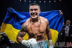 Усик перед боем с Бриедисом выиграл у него дуэль взглядов
