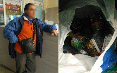 В Днепре депутат попался на краже икры и шоколадок в магазине