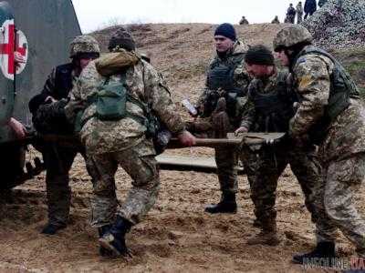 За прошедшие сутки в зоне АТО двое военных получили ранения