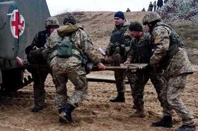 За прошедшие сутки в зоне АТО один военный получил ранения