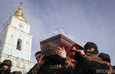 На Майдан везли гроб: с кем сегодня прощалась Украина