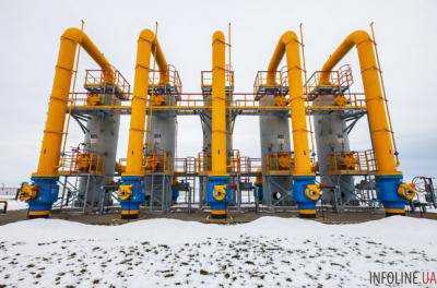 Транзит российского газа через Украину в январе уменьшился почти на 25%