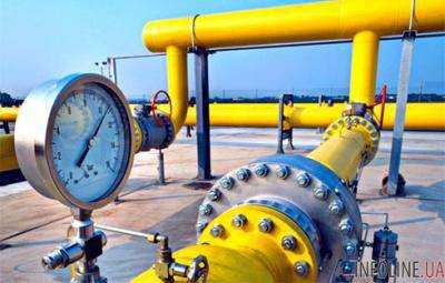 Потребление газа в Украине уменьшилось на 4%