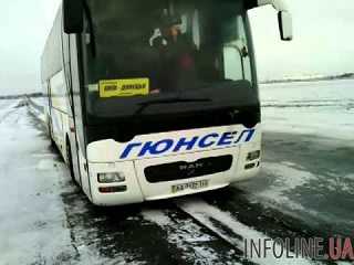 В Херсонской области столкнулись грузовик и автобус с 19 людьми