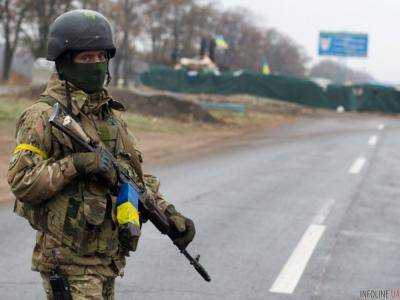 За прошедшие сутки в зоне АТО ни один украинский военный не пострадал