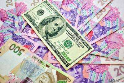 Официальный курс гривны установлен на уровне 26,27 грн/долл