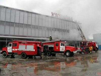 Пожар в торговом центре на Закарпатье ликвидировали