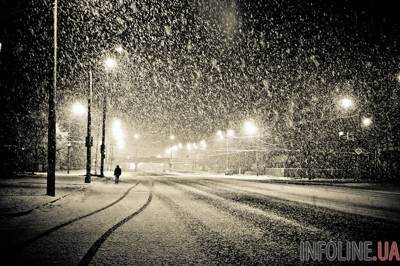 Снежный Днепр: вторая волна циклона