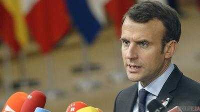 Макрон назвал цели возможных ударов из-за химатаки в Сирии