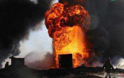 Пожар на нефтяной скважине в Индонезии: есть погибшие