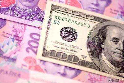 Официальный курс гривны установлен на уровне 26,10 грн/доллар